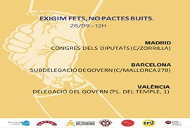 CONCENTRACIÓ pel Nou Pacte per la Ciència: DIUMENGE 28/09/2025, 12 hores